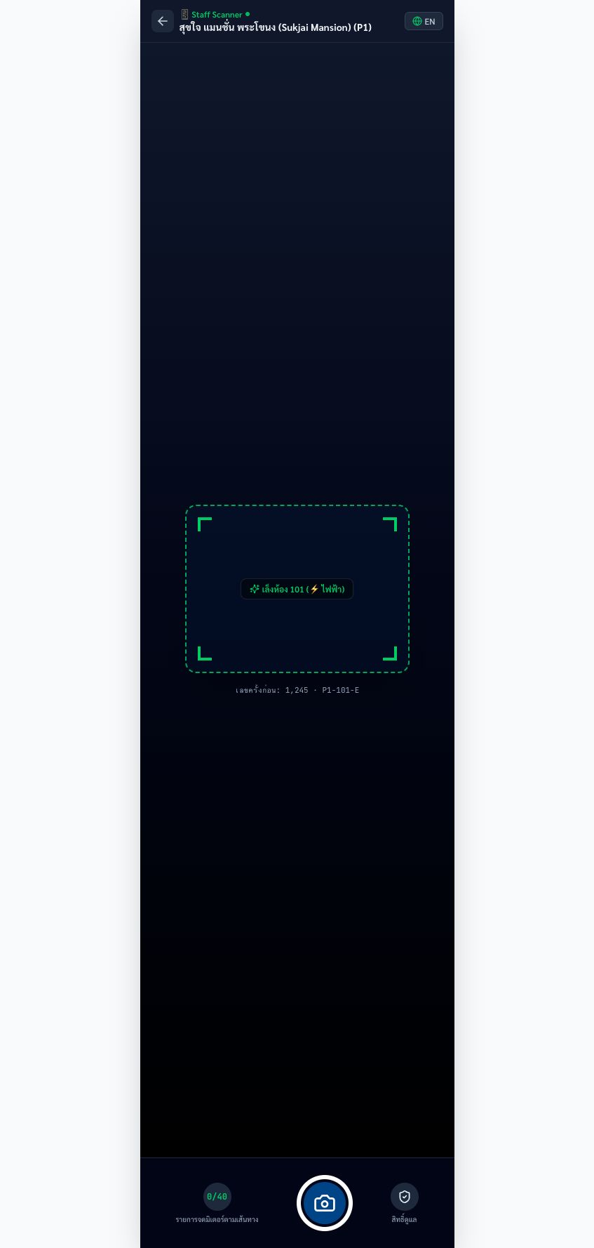 Staff One-Shot Meter Scanner